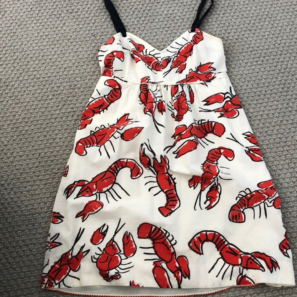Anthropologie lobster dress